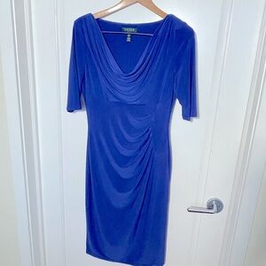 Ralph Lauren Lauren Dress in stunning blue